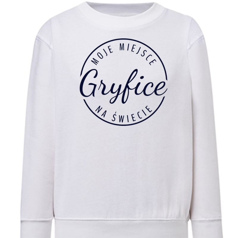 Bluza dziecięca Moje miejsce na świecie Gryfice