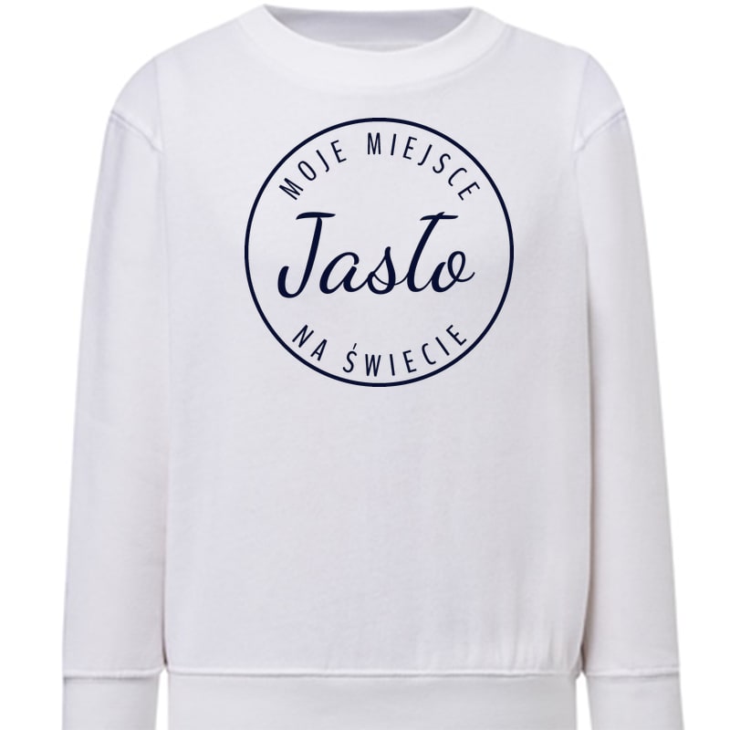 Bluza dziecięca Moje miejsce na świecie Jasło