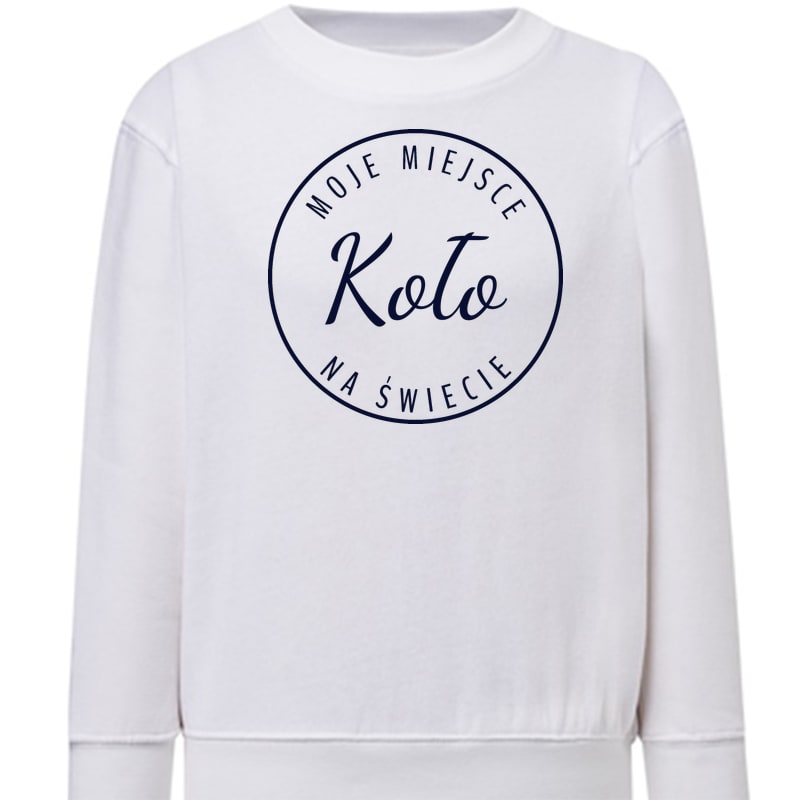 Bluza dziecięca Moje miejsce na świecie Koło