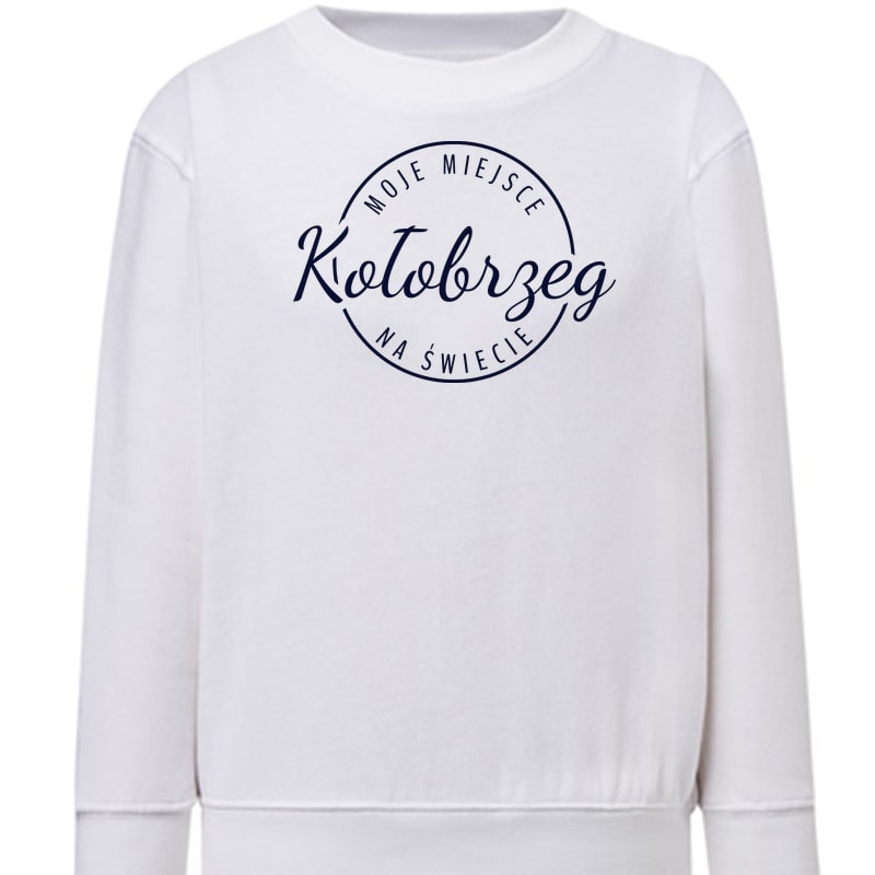 Bluza dziecięca Moje miejsce na świecie Kołobrzeg