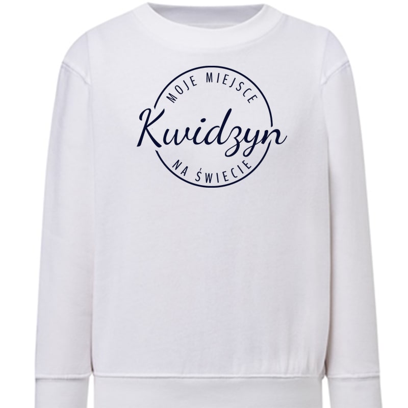 Bluza dziecięca Moje miejsce na świecie Kwidzyn