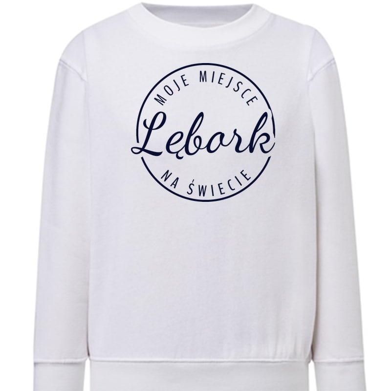 Bluza dziecięca Moje miejsce na świecie Lębork
