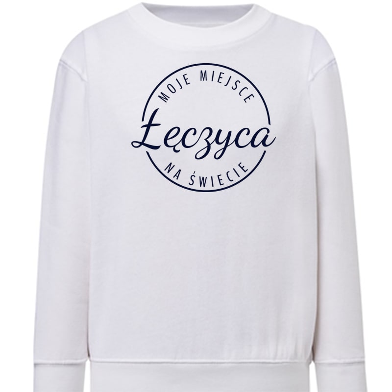 Bluza dziecięca Moje miejsce na świecie Łęczyca