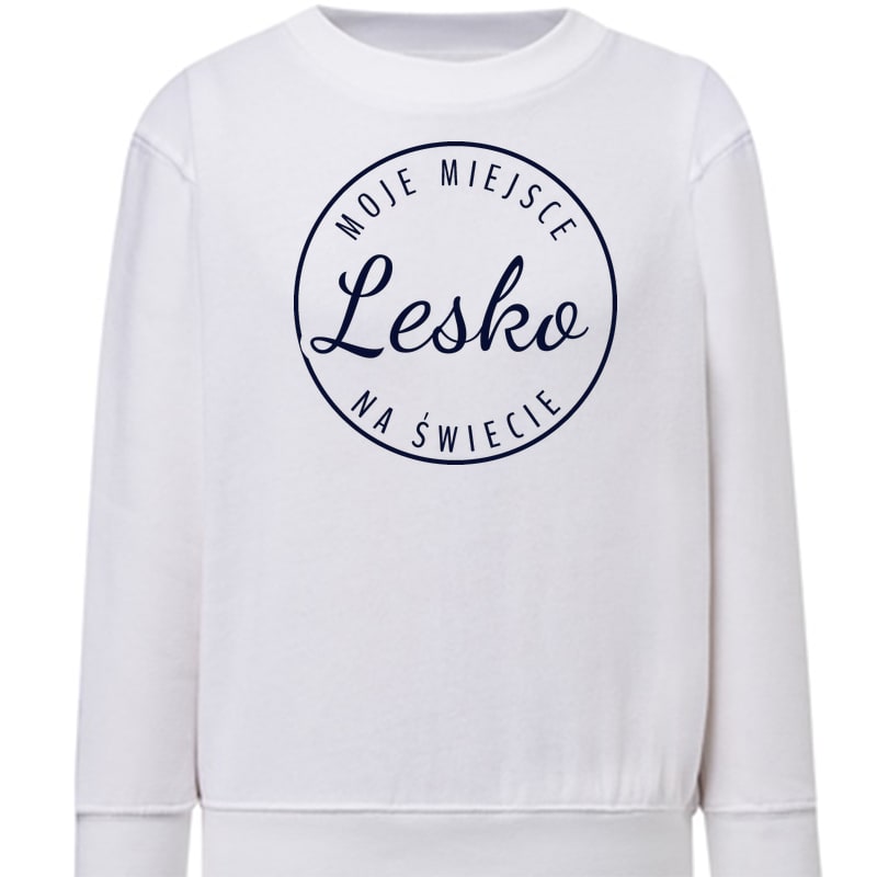 Bluza dziecięca Moje miejsce na świecie Lesko