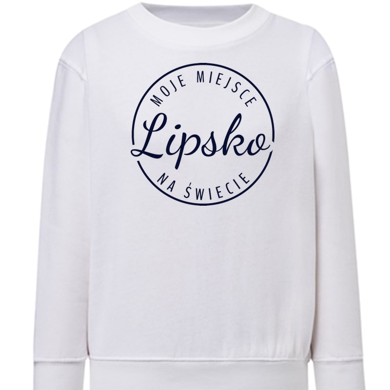 Bluza dziecięca Moje miejsce na świecie Lipsko