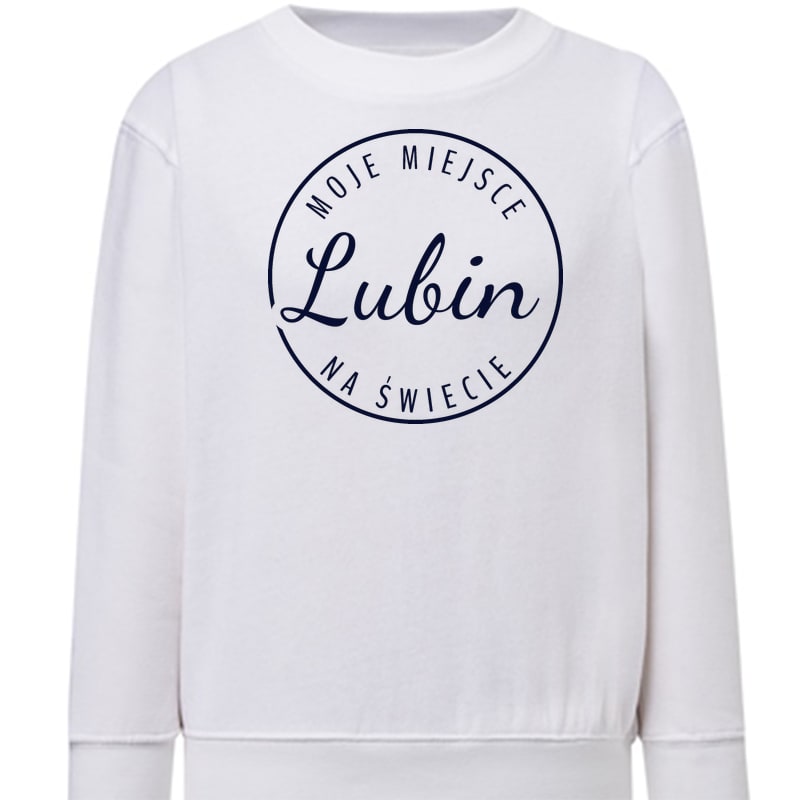 Bluza dziecięca Moje miejsce na świecie Lubin