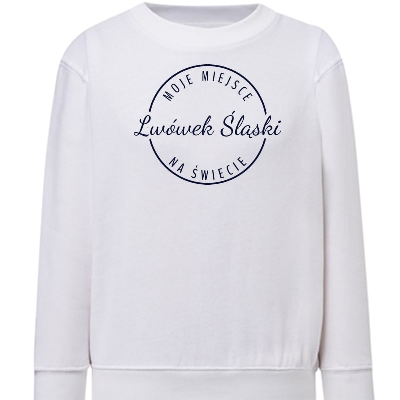 Bluza dziecięca Moje miejsce na świecie Lwówek Śląski