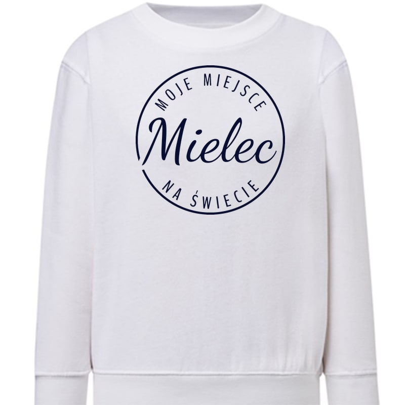 Bluza dziecięca Moje miejsce na świecie Mielec