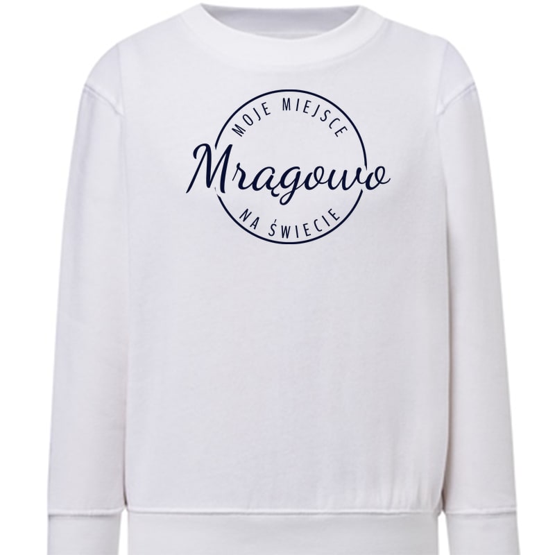 Bluza dziecięca Moje miejsce na świecie Mrągowo