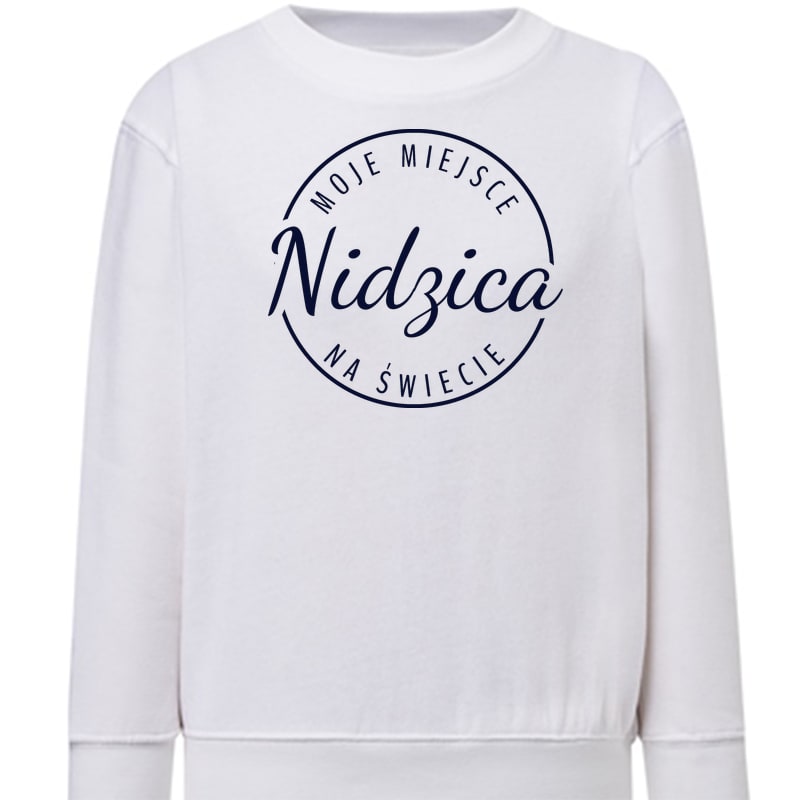 Bluza dziecięca Moje miejsce na świecie Nidzica