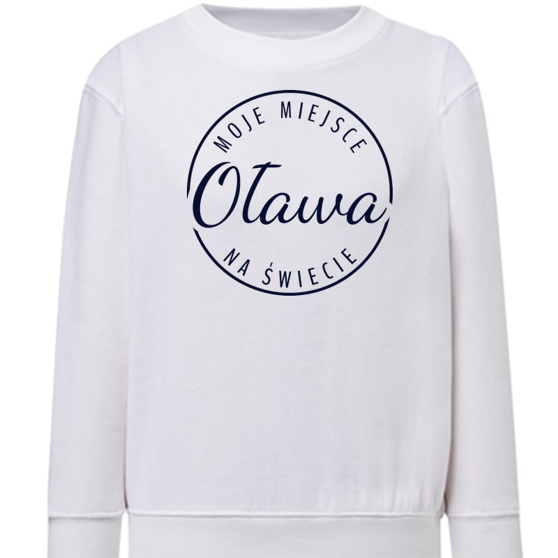 Bluza dziecięca Moje miejsce na świecie Oława