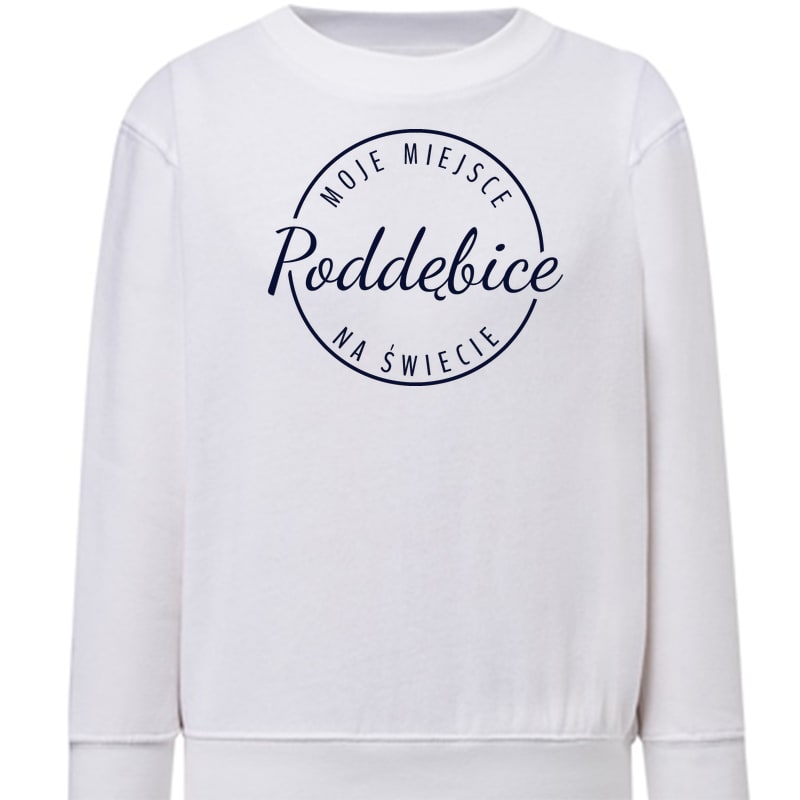 Bluza dziecięca Moje miejsce na świecie Poddębice