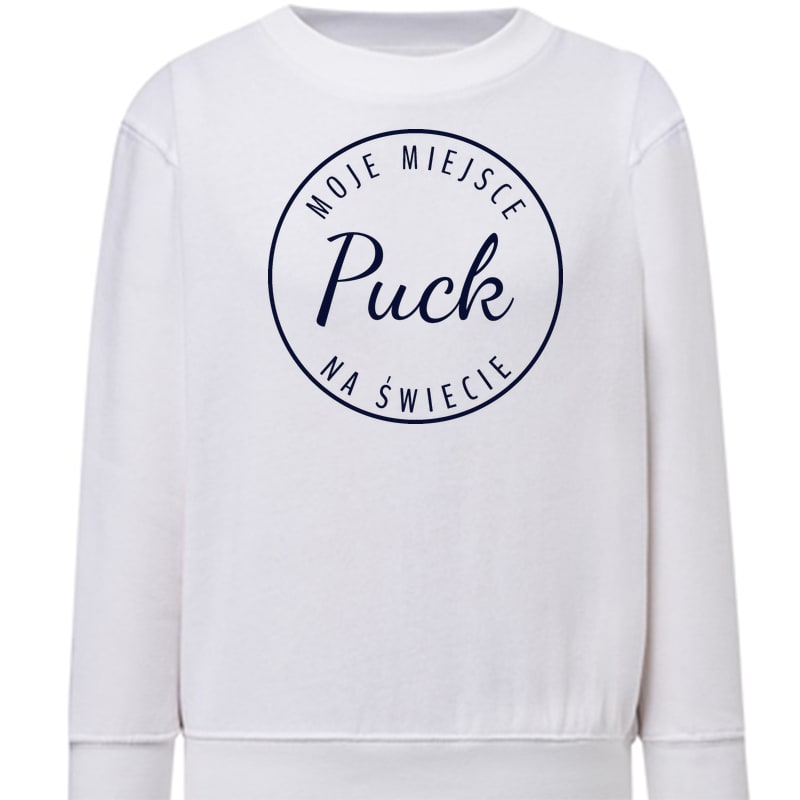 Bluza dziecięca Moje miejsce na świecie Puck