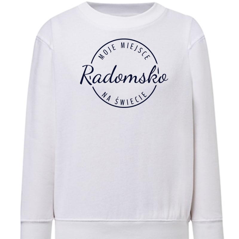 Bluza dziecięca Moje miejsce na świecie Radomsko