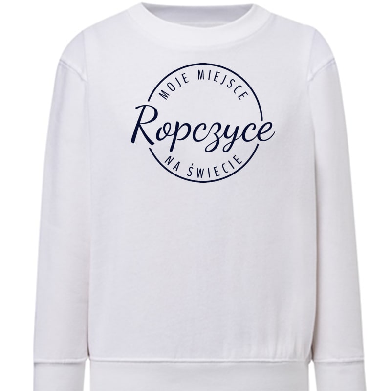Bluza dziecięca Moje miejsce na świecie Ropczyce