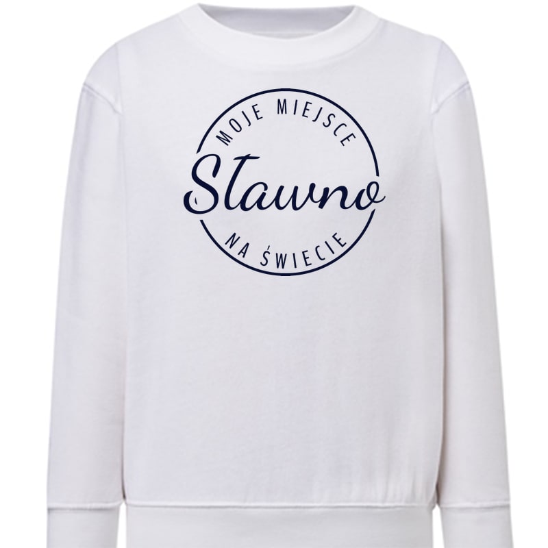 Bluza dziecięca Moje miejsce na świecie Sławno