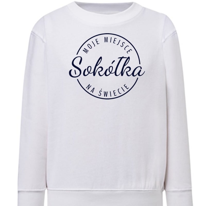 Bluza dziecięca Moje miejsce na świecie Sokółka