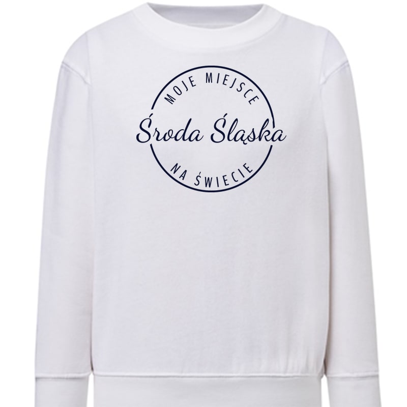 Bluza dziecięca Moje miejsce na świecie Środa Śląska