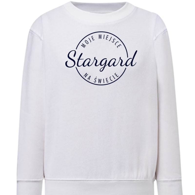 Bluza dziecięca Moje miejsce na świecie Stargard