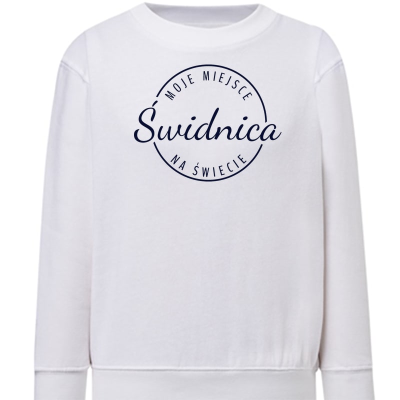 Bluza dziecięca Moje miejsce na świecie Świdnica