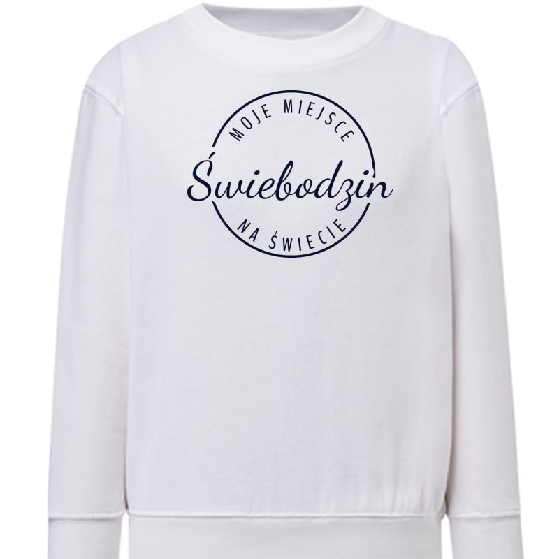 Bluza dziecięca Moje miejsce na świecie Świebodzin