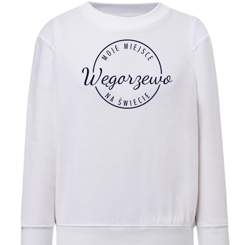 Bluza dziecięca Moje miejsce na świecie Węgorzewo