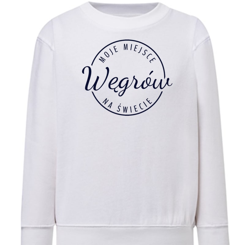Bluza dziecięca Moje miejsce na świecie Węgrów