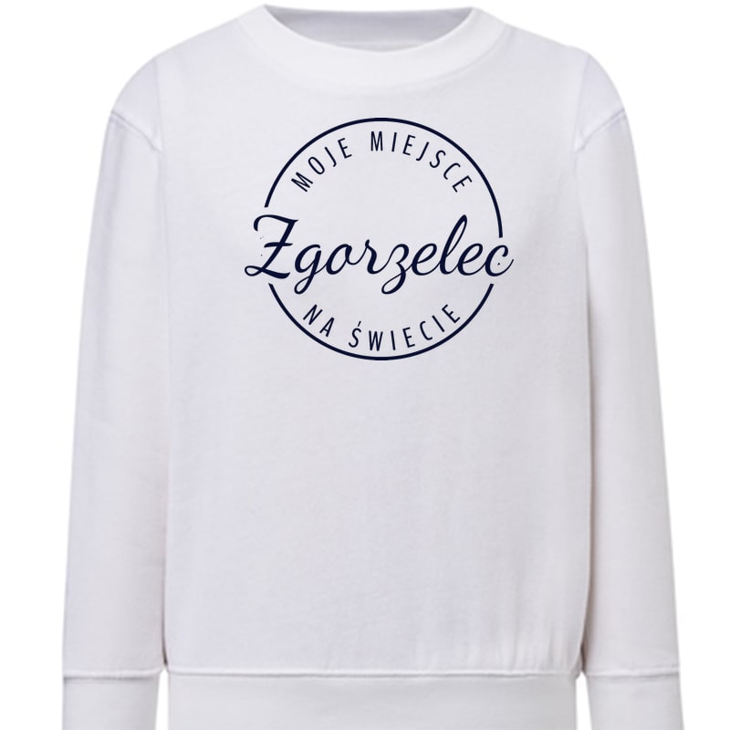 Bluza dziecięca Moje miejsce na świecie Zgorzelec