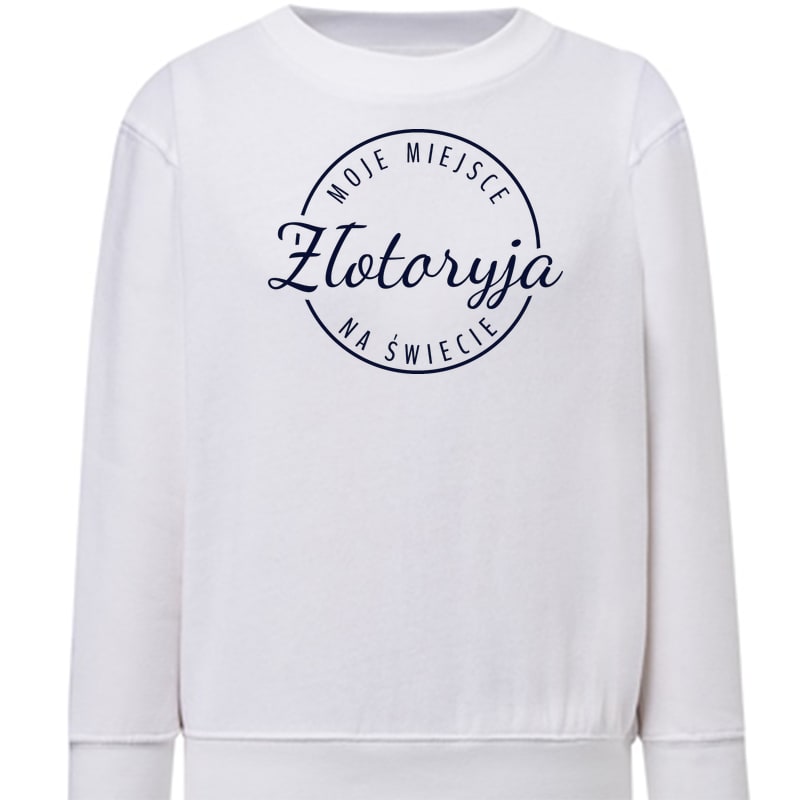 Bluza dziecięca Moje miejsce na świecie Złotoryja