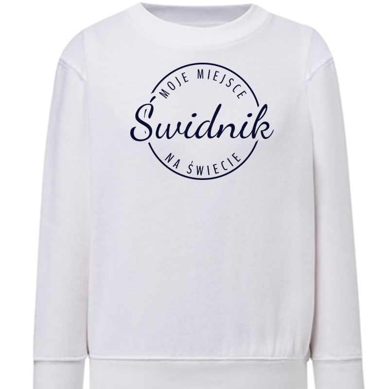 Bluza dziecięca Moje miejsce na świecie Świdnik