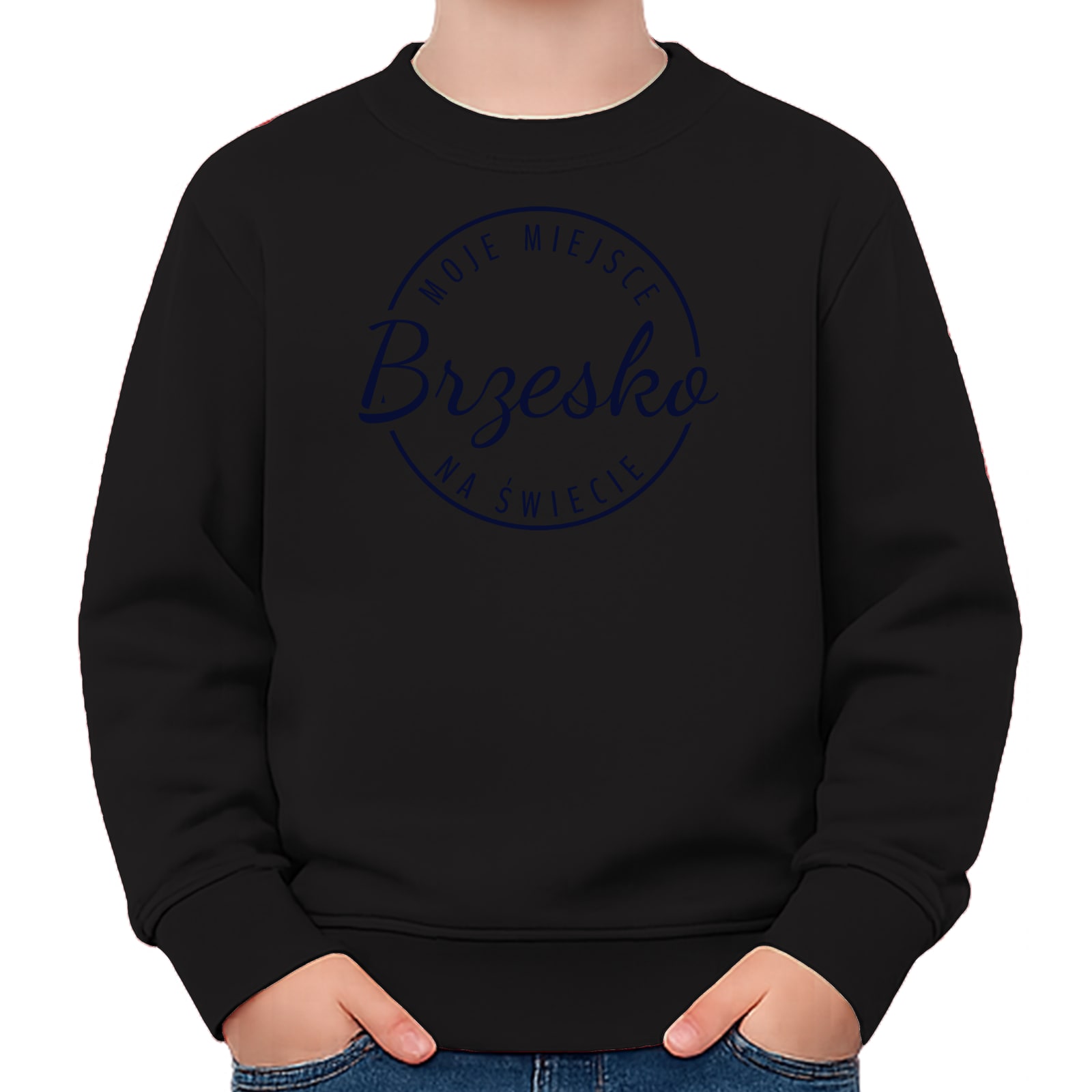 Bluza dziecięca Moje miejsce na świecie Brzesko - obrazek 2