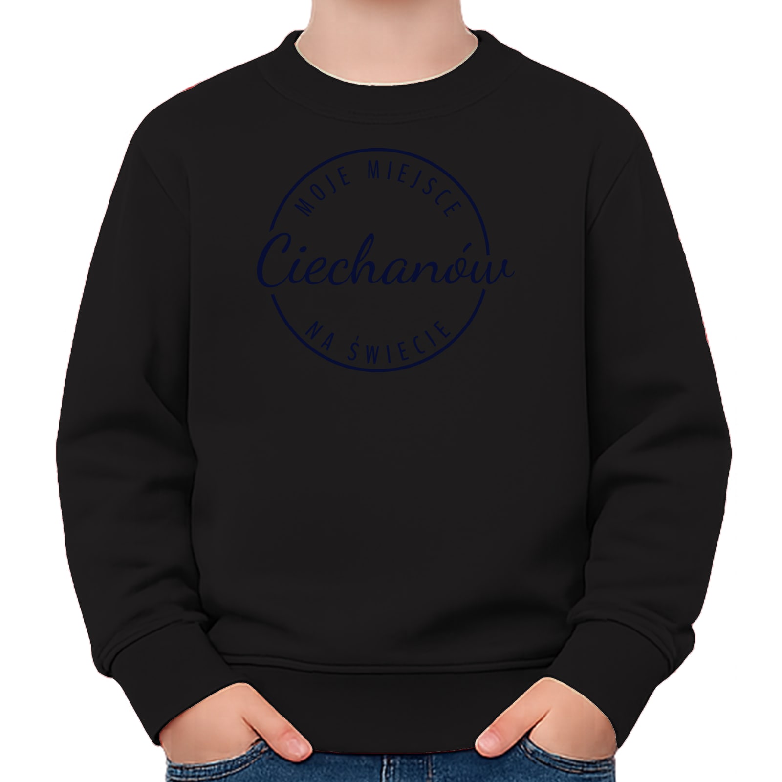 Bluza dziecięca Moje miejsce na świecie Ciechanów - obrazek 2