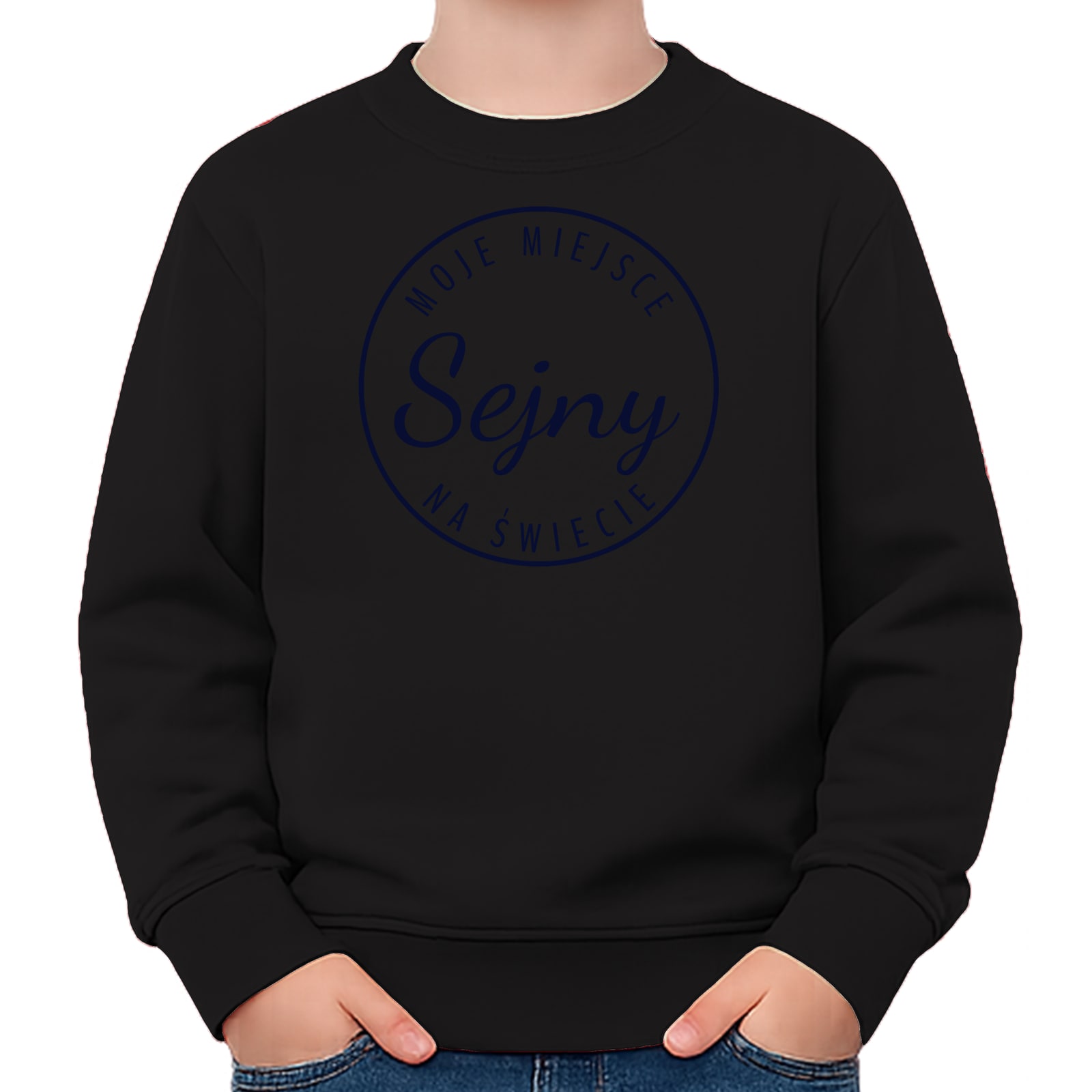 Bluza dziecięca Moje miejsce na świecie Sejny - obrazek 2