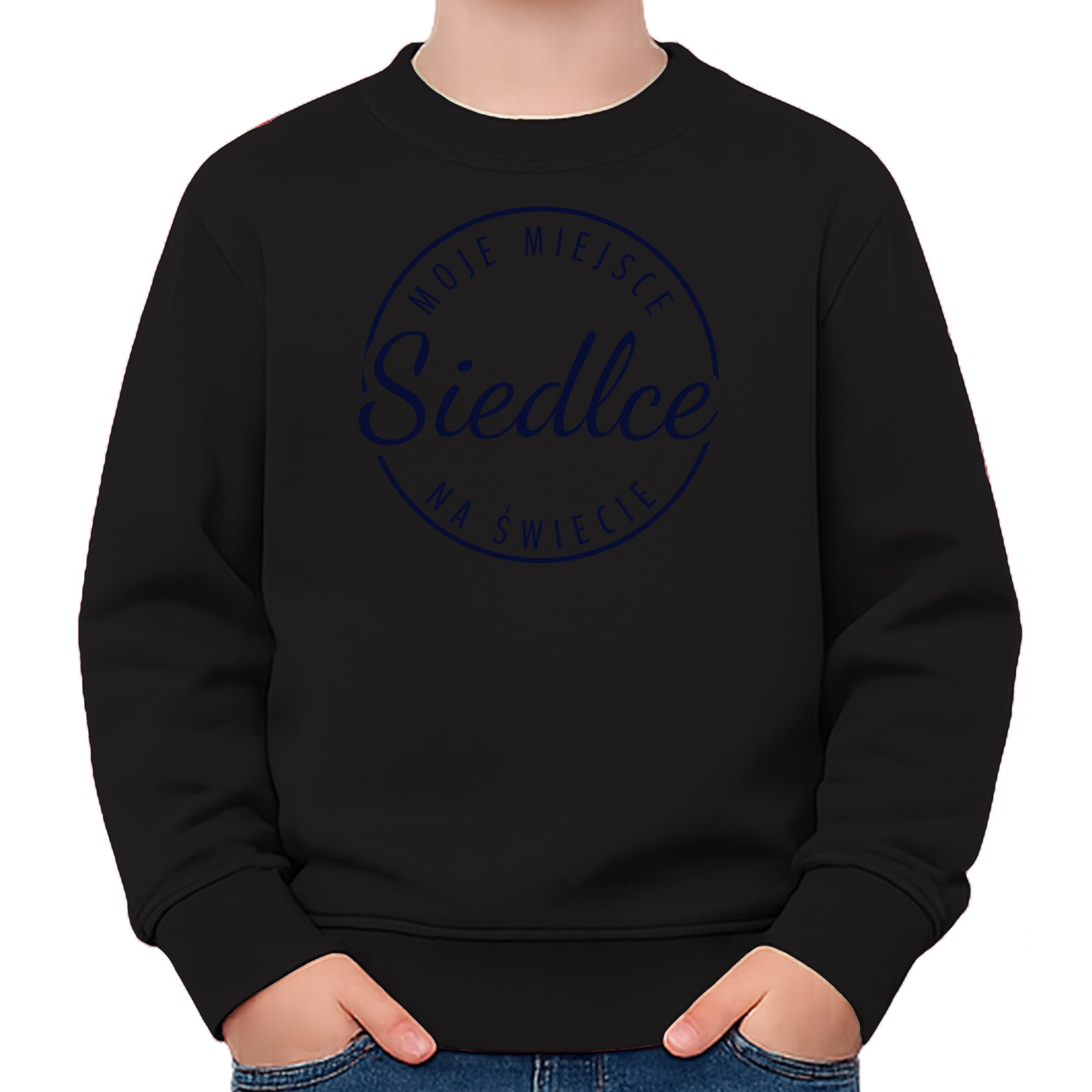 Bluza dziecięca Moje miejsce na świecie Siedlce - obrazek 2