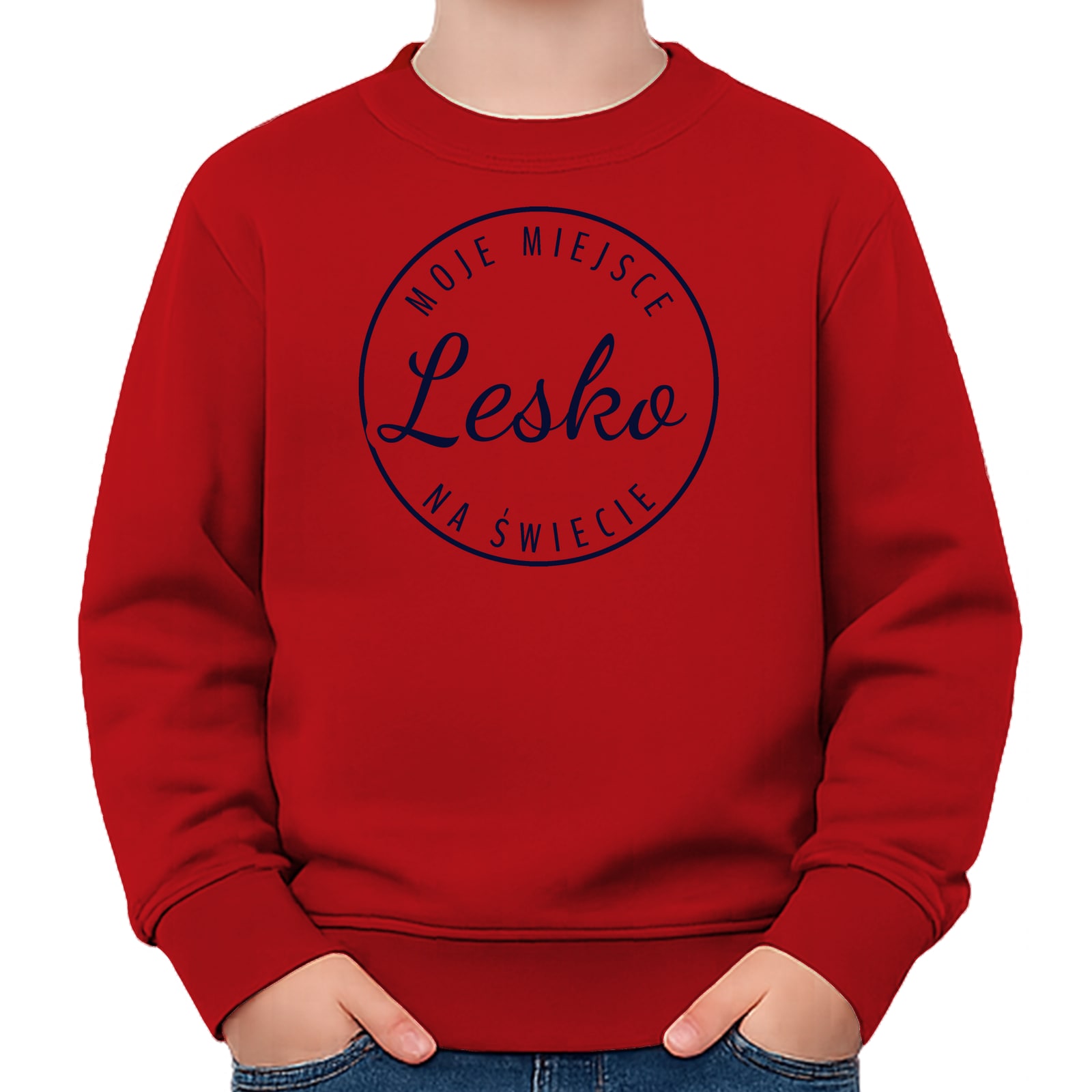 Bluza dziecięca Moje miejsce na świecie Lesko - obrazek 3