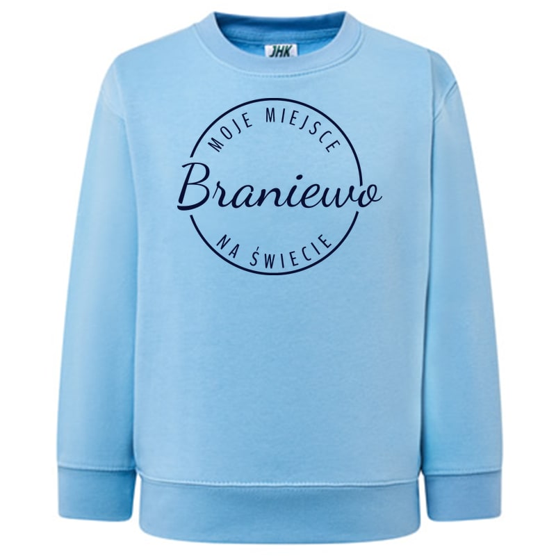 Bluza dziecięca Moje miejsce na świecie Braniewo - obrazek 7