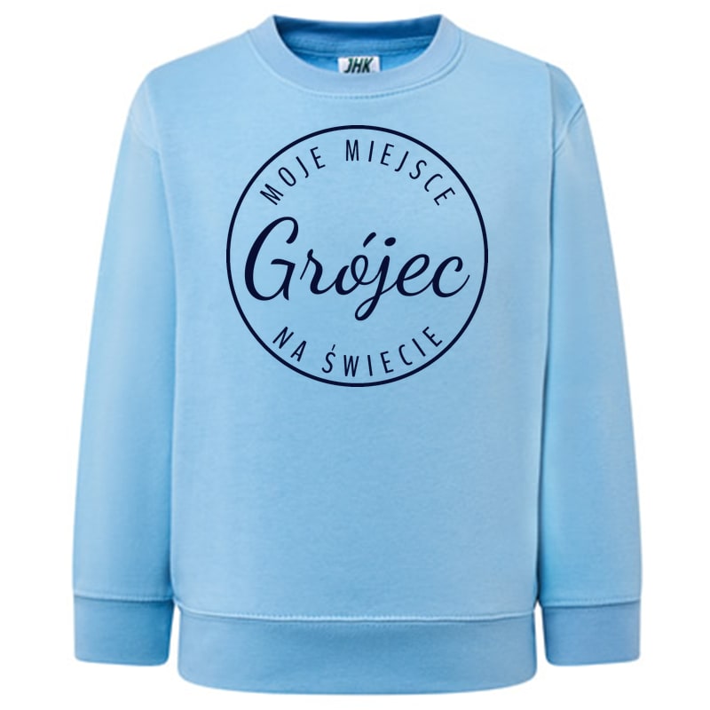 Bluza dziecięca Moje miejsce na świecie Grójec - obrazek 7