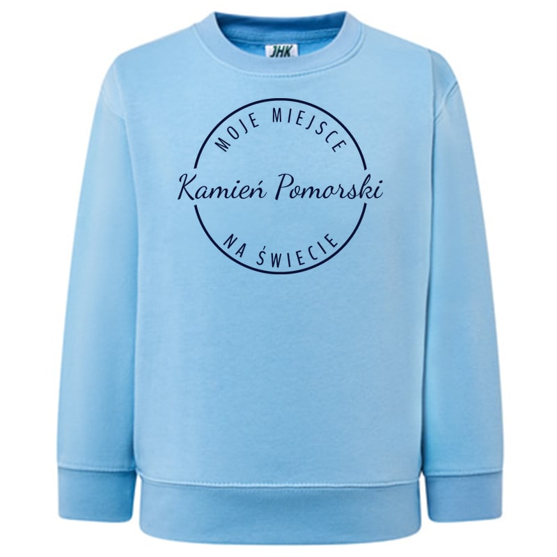 Bluza dziecięca Moje miejsce na świecie Kamień Pomorski - obrazek 7