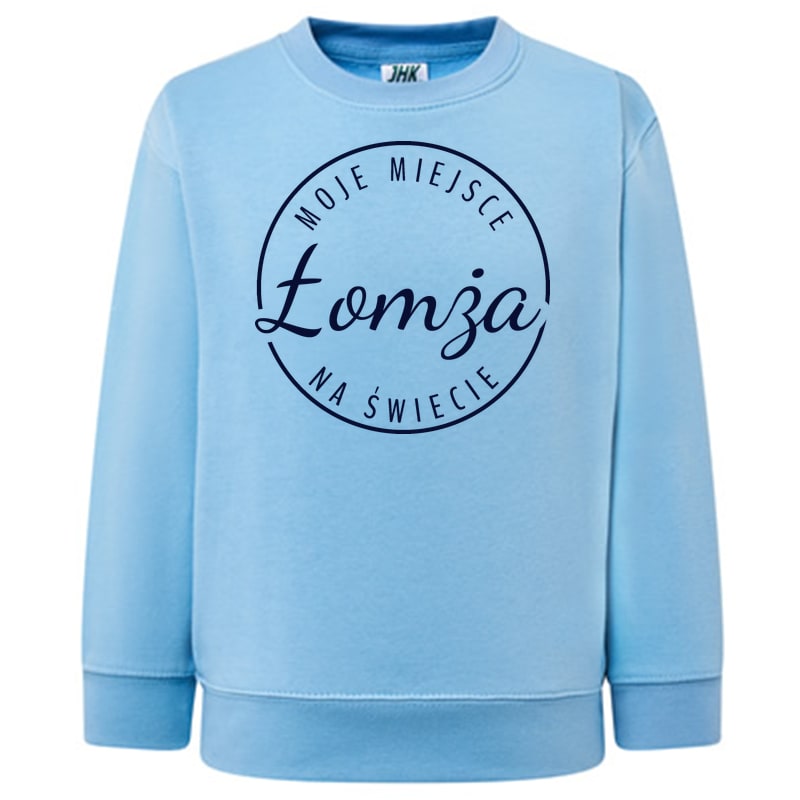 Bluza dziecięca Moje miejsce na świecie Łomża - obrazek 7