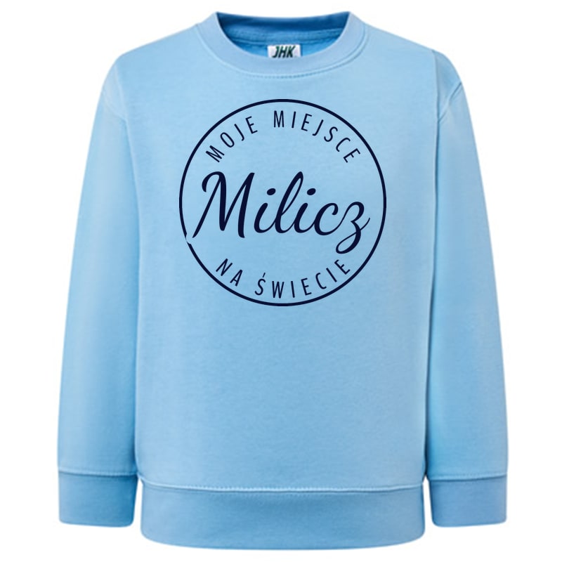 Bluza dziecięca Moje miejsce na świecie Milicz - obrazek 7