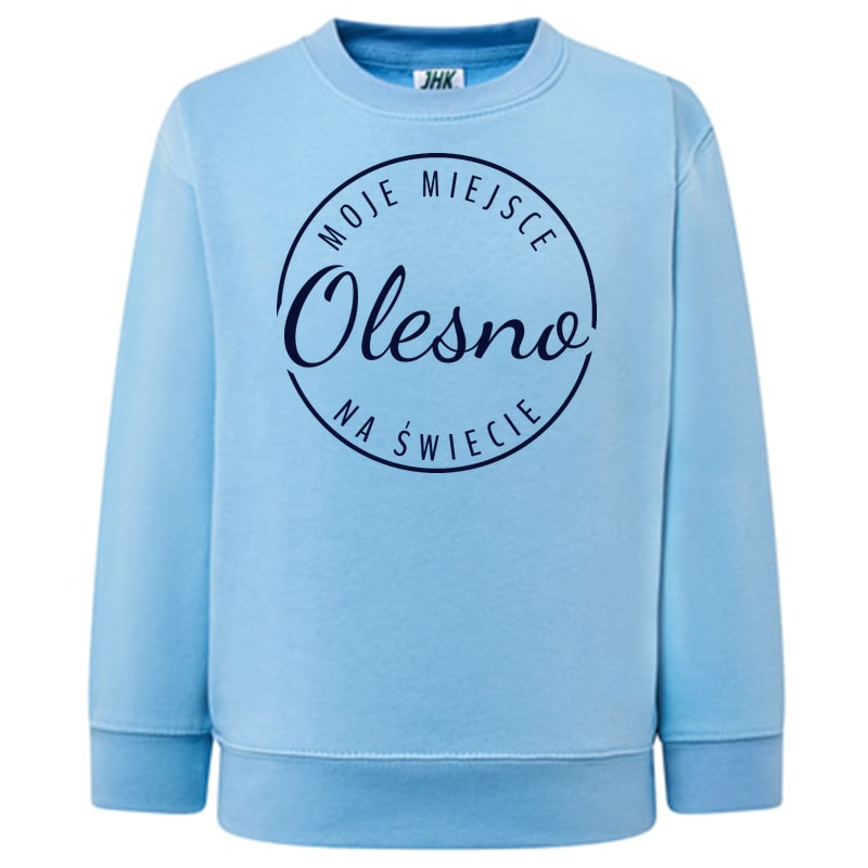 Bluza dziecięca Moje miejsce na świecie Olesno - obrazek 7