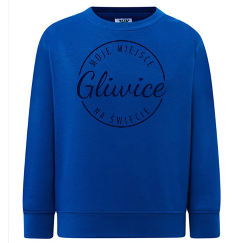 Bluza dziecięca Moje miejsce na świecie Gliwice - obrazek 4