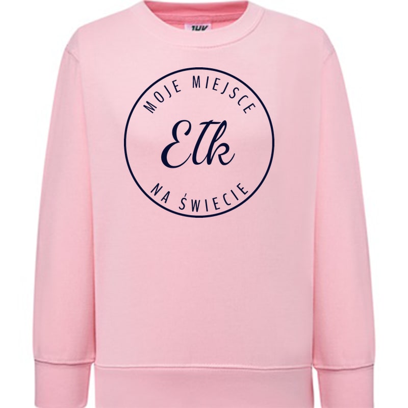Bluza dziecięca Moje miejsce na świecie Ełk - obrazek 8