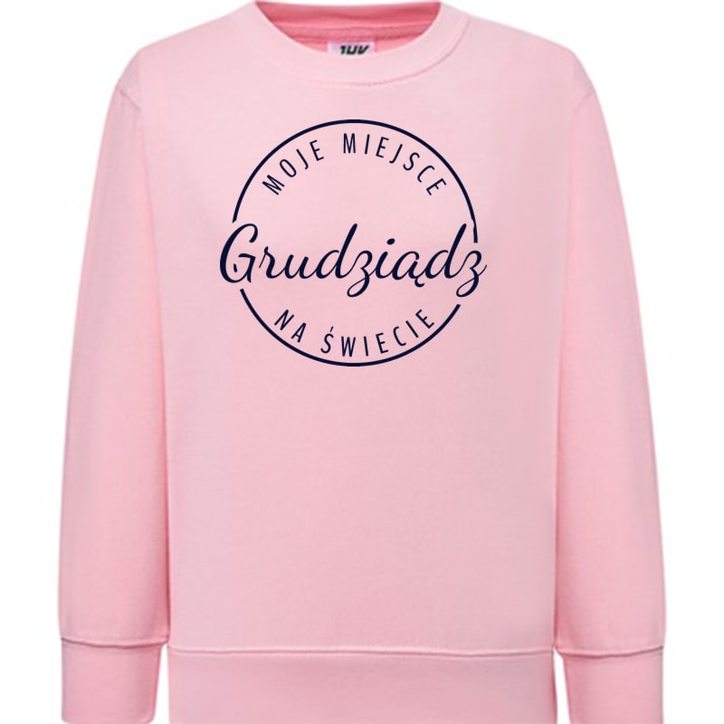 Bluza dziecięca Moje miejsce na świecie Grudziądz - obrazek 8