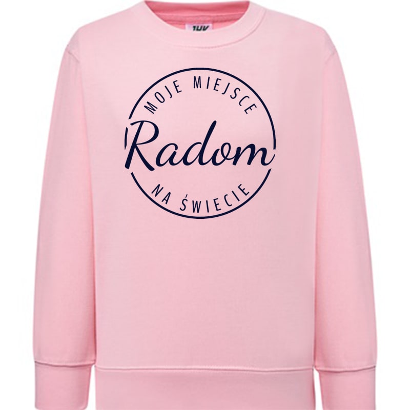 Bluza dziecięca Moje miejsce na świecie Radom - obrazek 8