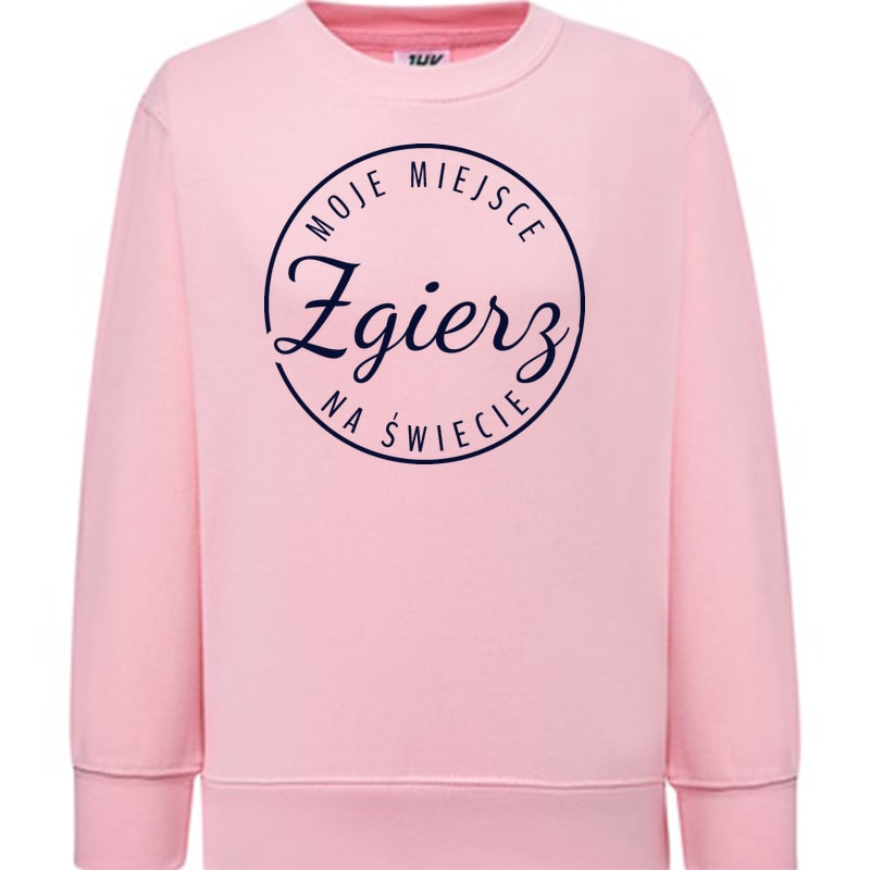 Bluza dziecięca Moje miejsce na świecie Zgierz - obrazek 8