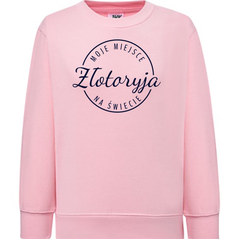 Bluza dziecięca Moje miejsce na świecie Złotoryja - obrazek 8