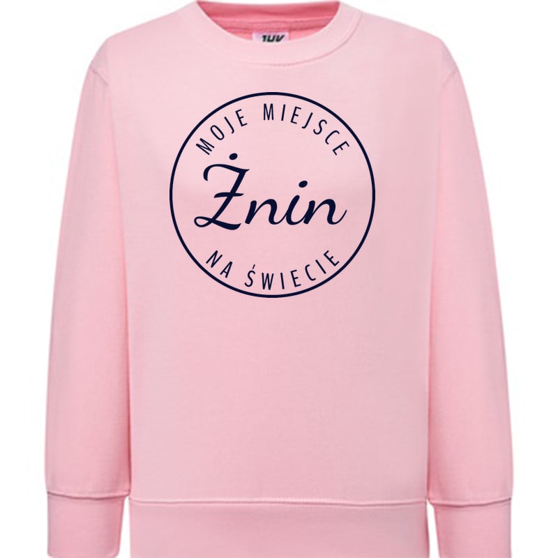 Bluza dziecięca Moje miejsce na świecie Żnin - obrazek 8
