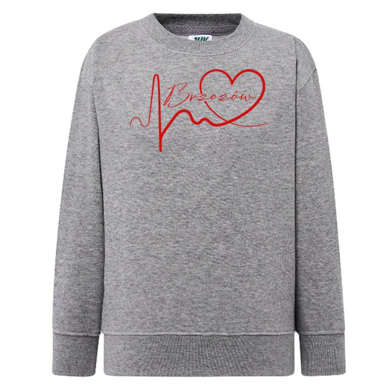 Bluza dziecięca Linia EKG Serca Brzozów - obrazek 4