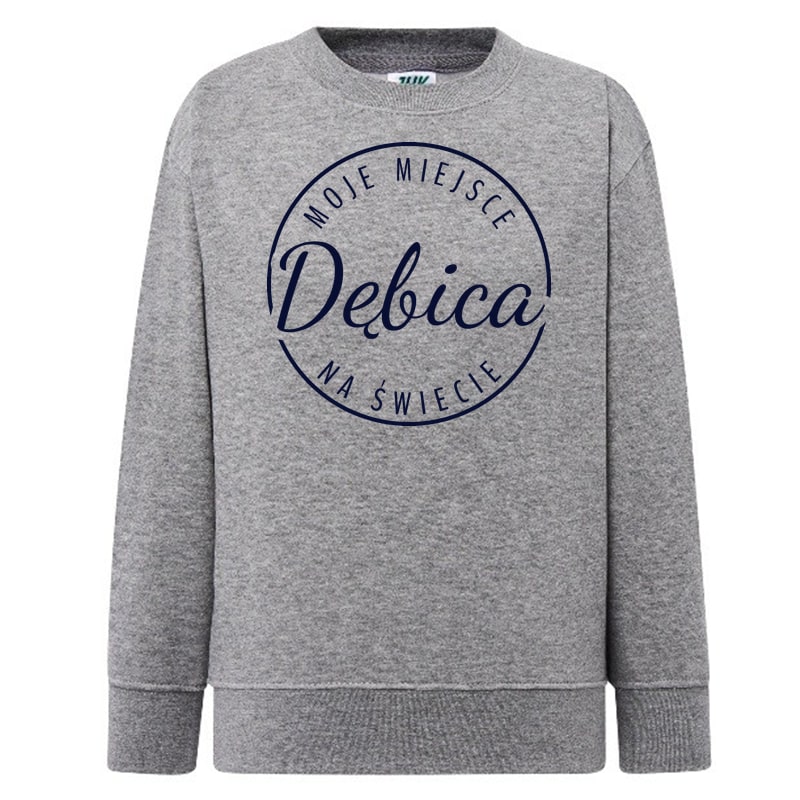 Bluza dziecięca Moje miejsce na świecie Dębica - obrazek 5